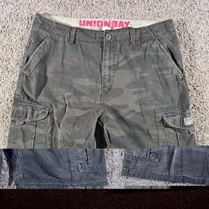 Unionbay Sz 40 Cargo Camo Shorts